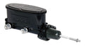 Wilwood Alum Tandem Master Cylinder with 0.875 Inch Bore and 1.100 Inch Stroke, Black Finish, Part Number 260-9439-BK