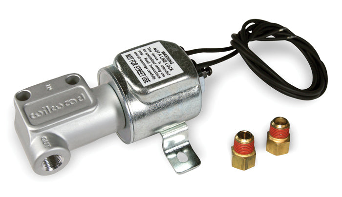 Wilwood 260-9921 Electric Brake Shut Off Valve with 12V Remote Control and 1/8 Inch NPT Female Ports