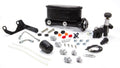 Wilwood Alum Tandem Master Cylinder Kit with Brake Bracket and Proportioning Valve, 1 Inch Bore, 1.100 Inch Stroke, Black Finish