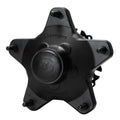 Wilwood 270-12127C Starlite 55XD Front Wheel Hub with Snap-Cap and Hubcap, Wide 5, Aluminum, Black Finish