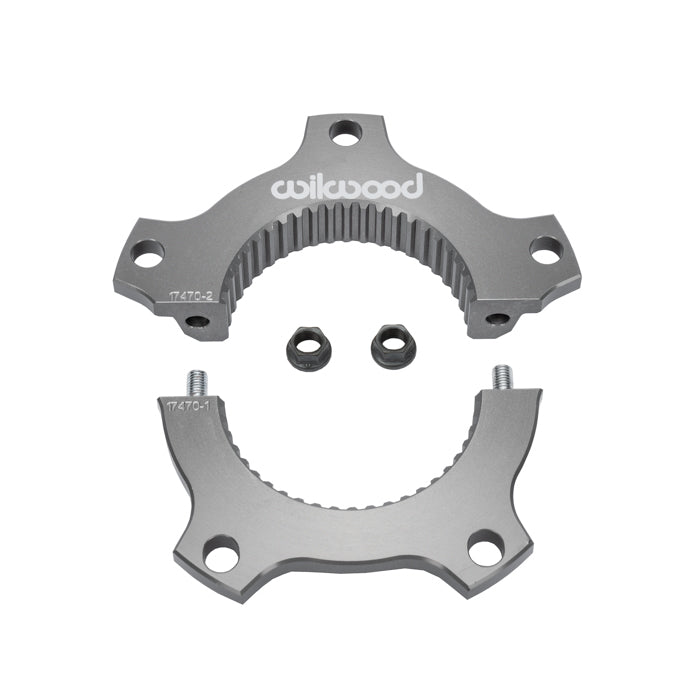 Wilwood 270-17657 Hub Assembly Inboard Sprint Dynamic Rear Drive Flange with 46 Spline Aluminum Construction