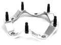 Wilwood 270-2189C Wide 5 Wheel Spacer with 2-Inch Offset and Triangulated Aluminum Design