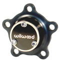 Wilwood 270-6732 Drive Flange for Wide 5 Hub with 5 x 3.980 Inch Bolt Pattern and 24 Spline, Aluminum, Black Anodized