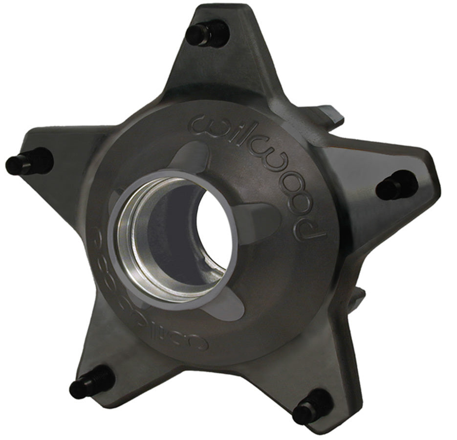 Wilwood 270-6735BD Snap-Cap Front Hub with Black Aluminum Finish for Wide 5 Wheels