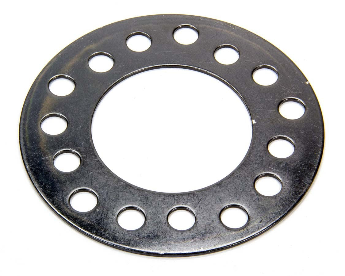 Wilwood Wheel Spacer 300-10716, 6 Inch Diameter, 0.090 Inch Thickness, 5x4.5, 5x4.75, 5x5.0 Bolt Pattern, Steel with Black Oxide Finish