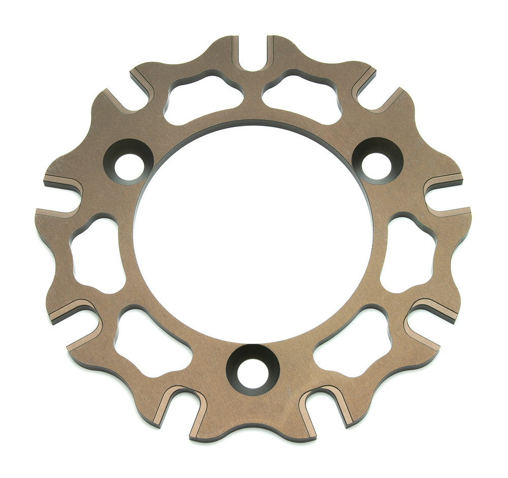 Wilwood Brake Rotor Adapter 300-10720 for 3 x 5 Inch Bolt Pattern to 9 x 7 Inch Rotor Bolt Pattern, Aluminum Gray Anodized