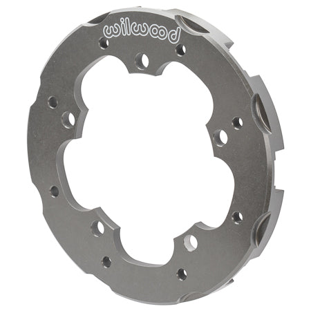 Wilwood 300-17318 Brake Rotor Adapter for 5x 4.875 Inch to 5x 5 Inch Bolt Pattern, Aluminum Black Anodized