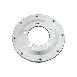 Wilwood 300-3099 Front Rotor Adapter, 5 x 3.88 in to 8 x 7 in Bolt Pattern, Aluminum, Natural Finish