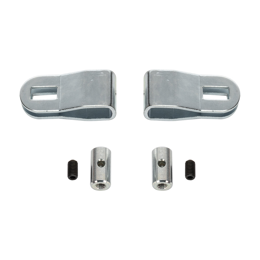 Wilwood 330-17540 Parking Brake Cable End Kit with Zinc Plated Steel Rod End and Hardware