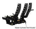 Wilwood Pedal Assembly Floor Mount with Throttle Pedal 5.25:1 Ratio Aluminum Black Finish