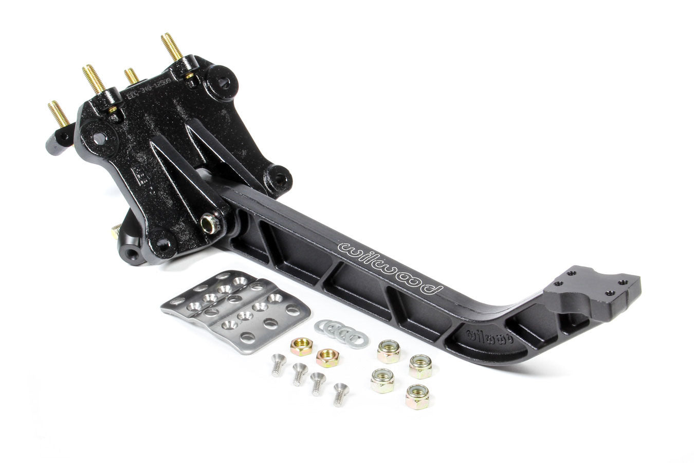 Wilwood Brake Pedal Assembly Overhung Reverse Mount 6.25:1 Ratio, 11.71 Inches Long, Aluminum Black Finish