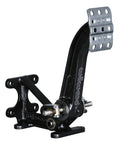 Wilwood Brake Pedal Floor Mount Dual Master Cyl. 6 to 1 Ratio, 9.6 Inch Pedal Length, Aluminum, Black Finish