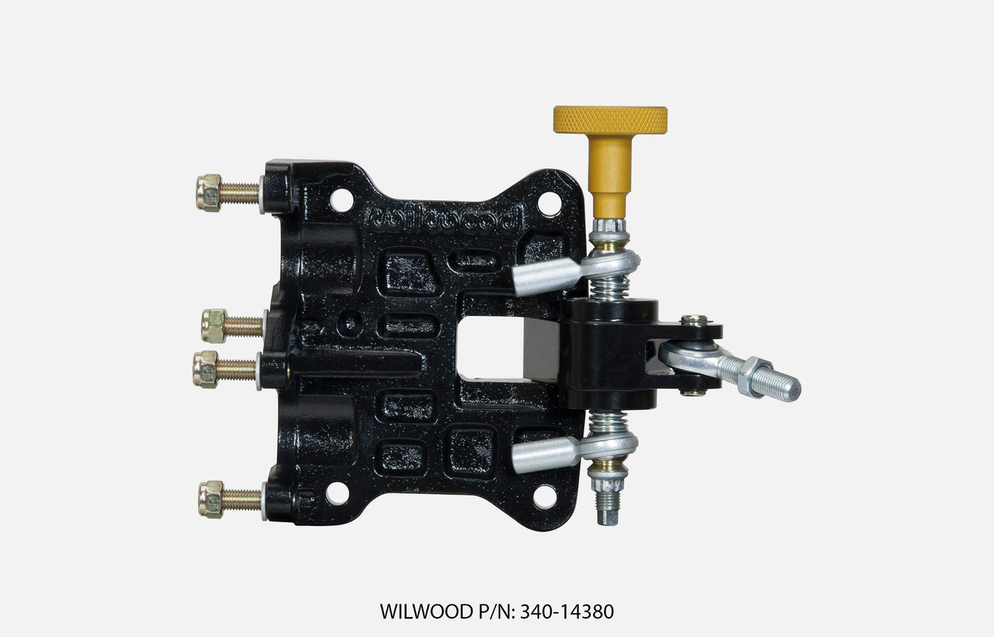 Wilwood Pedal Assembly 60 Degree Tru-Bar WIL340-14380 with 7/16-20 Threaded Adjuster Bar and 1.74 Inch Mount Length