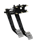 Wilwood 340-15075 Brake Pedal Rev Swing Triple Master Cylinder Tru-Bar with Aluminum Construction and Black Finish