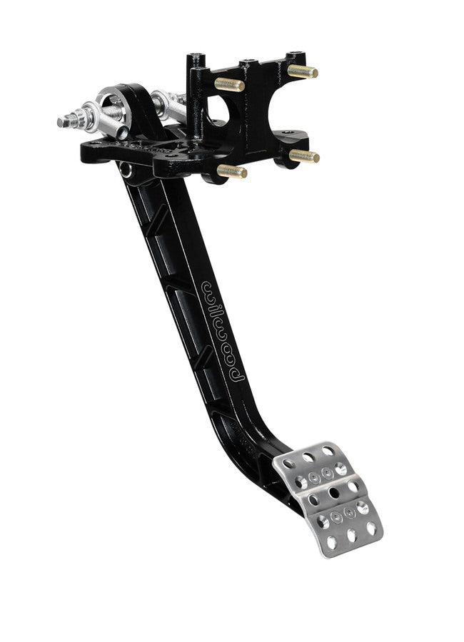 Wilwood Brake Pedal Rev Swing Dual Master Cyl Tru-Bar 6.25:1 Ratio Aluminum Black