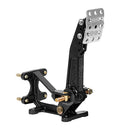 Wilwood 340-16376 Brake Pedal Assembly, Floor Mount, Aluminum, Black Finish, 5.25-6:1 Ratio, 8.66-9.88 Inch Length