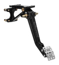 Wilwood Brake Pedal Assembly 340-16379 with 6.25-7 to 1 Ratio, Aluminum, Black Finish, Forward Firewall Mount
