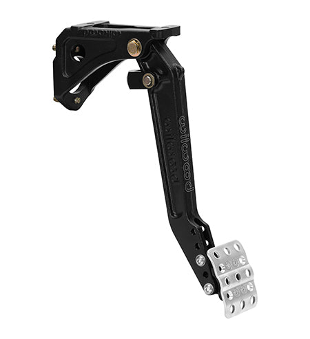 Wilwood 340-16381 Clutch and Brake Pedal Assembly with Aluminum Construction and Black Finish