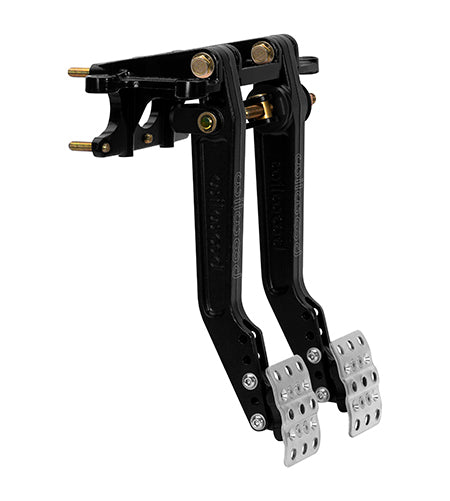 Wilwood Dual Pedal Assembly with Adjustable Forward Swing and Triple Master Cylinder for Universal Fit