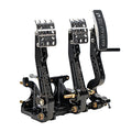 Wilwood 340-16602 Triple Pedal Assembly with Adjustable Floor Mount for Brake, Clutch, and Throttle