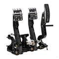 Wilwood 340-16604 Triple Pedal Assembly Adjustable Floor Mount with Tru-Bar for Brake, Clutch, and Throttle