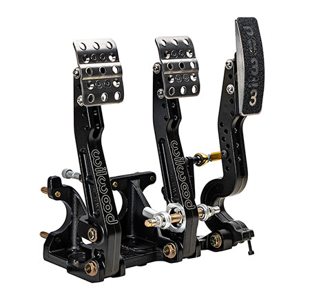 Wilwood Triple Pedal Assembly with Adjustable Floor Mount and Tru-Bar Linkage