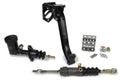 Wilwood 341-15169 Clutch Pedal Assembly with 6 to 1 Ratio, 9.63 Inch Length, Aluminum, Black Finish, Floor Mount Kit with 3/4 Inch Master Cylinder