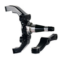 Wilwood 830-9807 Pro Spindle for Pinto and Mustang II with 2-Inch Drop, Forged Steel, Black Finish