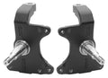 Wilwood 831-15890 Spindle Kit for GM A, F, and X Body with 2 Inch Drop, Steel, Black Finish (Pair)