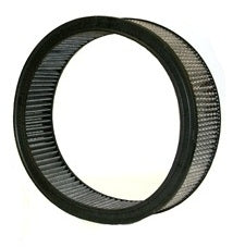 WIX Racing Filters 46940R Round Paper Air Filter, 16 Inch Diameter, 4 Inch Tall, White with Wire Mesh