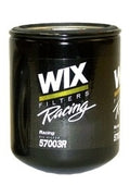 WIX Racing Filters 57003R Performance Oil Filter for Canister Applications, 6-Inch Tall, 1-1/2-12 Thread, Steel Construction, Black Finish
