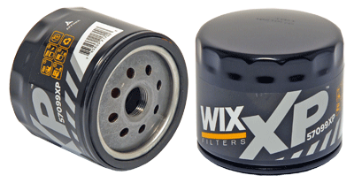 WIX Racing Filters 57099XP Oil Filter Canister, Screw-On, 3.3 Inches Tall, 13/16-16 Thread, Steel with Black Paint Finish
