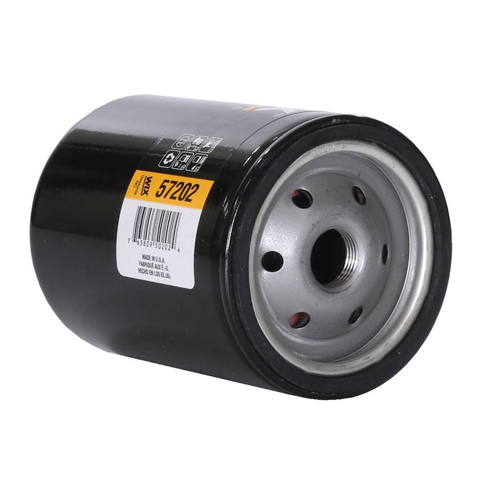 WIX Racing Filters 57202 Oil Filter for GM Duramax Diesel Engines, Canister, Screw-On, 5.22 Inches Tall, 13/16-16 Thread, Steel with Black Paint Finish