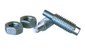 XS Power Battery 587 Battery Terminal Adapter 6mm to 3/8 Inch Stud Zinc Plated Steel Pair