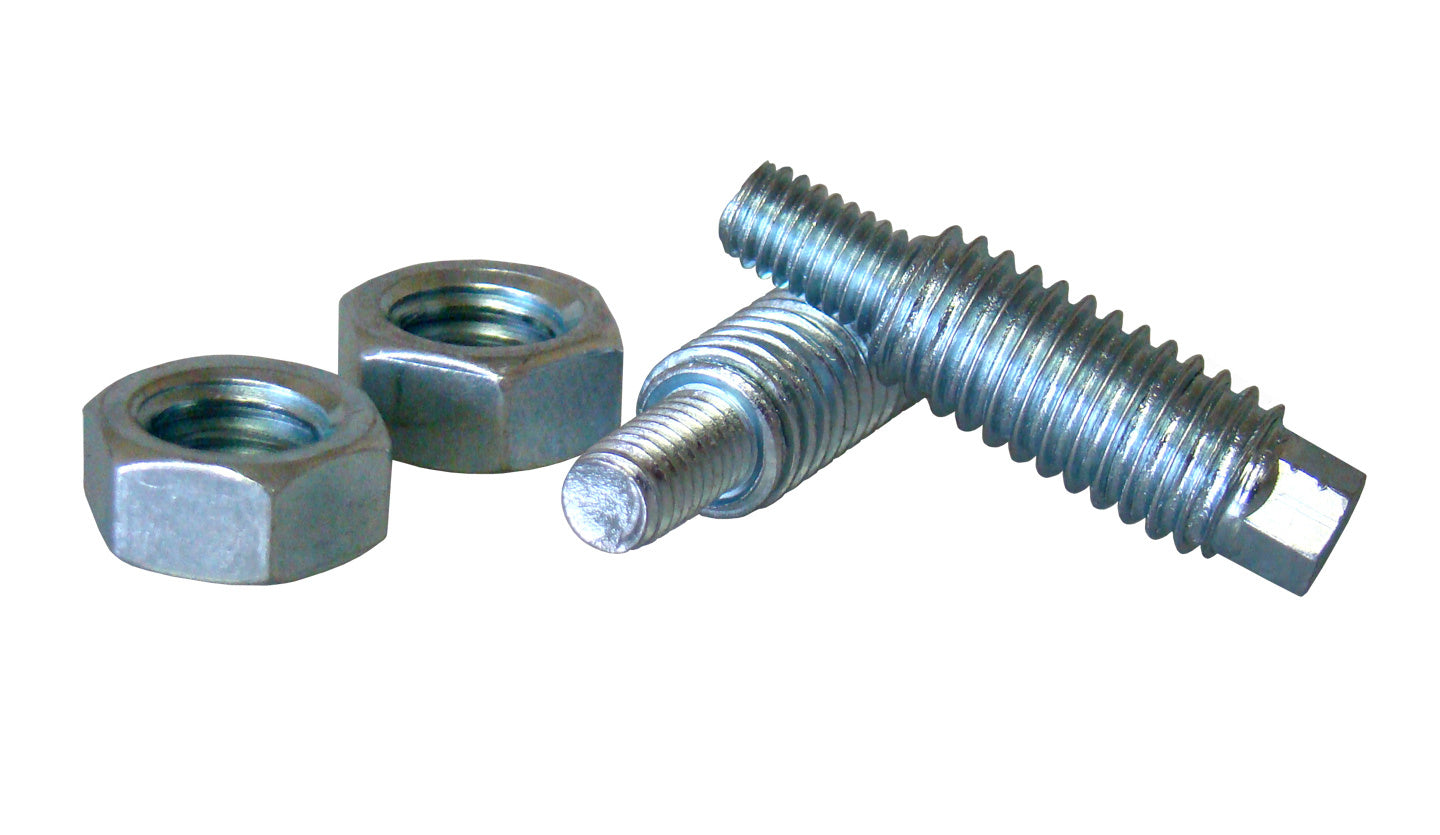 XS Power Battery 587 Battery Terminal Adapter 6mm to 3/8 Inch Stud Zinc Plated Steel Pair