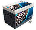 XS Power Battery D3400 Max Grundy Limited Edition AGM Battery, 12V, 1000 Cranking Amps, Threaded Top Terminals