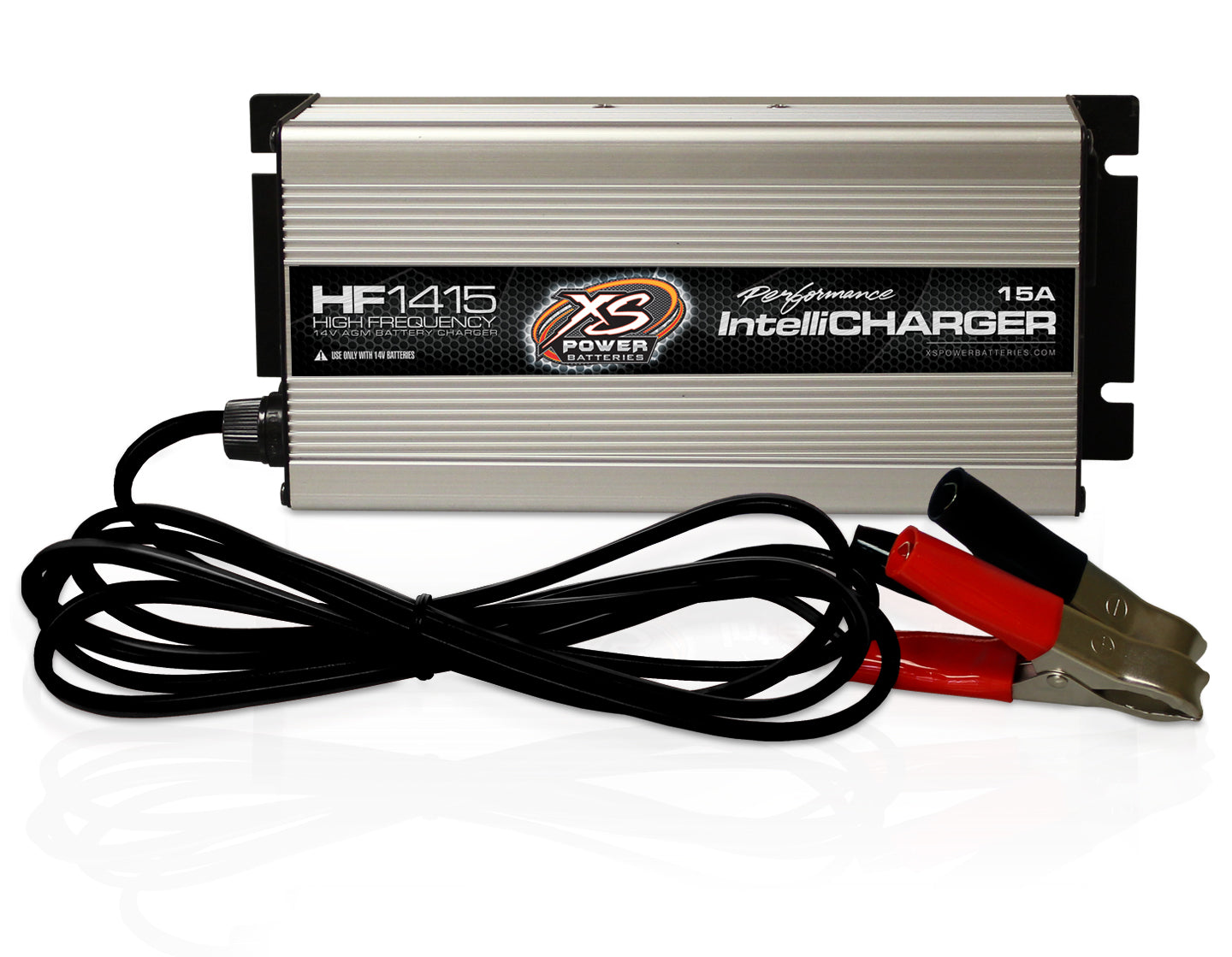 XS Power Battery HF1415 14V High Frequency AGM Battery Charger, 15 Amps