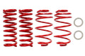 BMR Suspension SP031R A-Body Lowering Spring Kit for 1967-1972 Chevrolet Models, 2 Inch Drop, Steel, Red Powder Coat